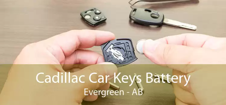 Cadillac Car Keys Battery Evergreen - AB