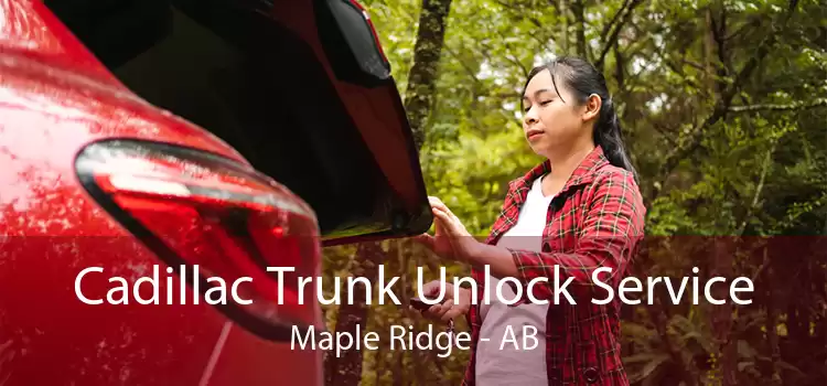 Cadillac Trunk Unlock Service Maple Ridge - AB