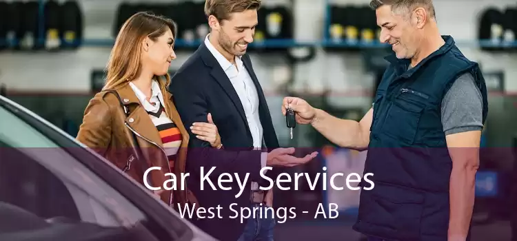 Car Key Services West Springs - AB