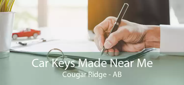 Car Keys Made Near Me Cougar Ridge - AB