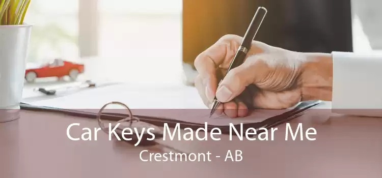 Car Keys Made Near Me Crestmont - AB