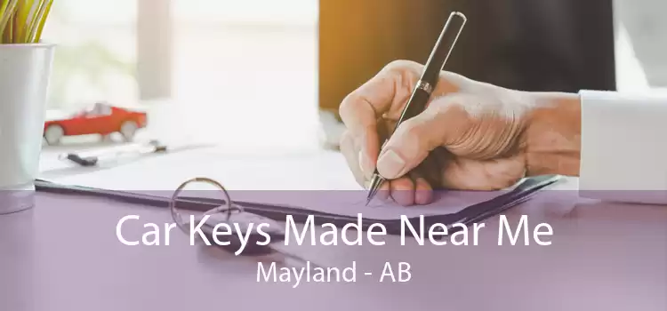 Car Keys Made Near Me Mayland - AB