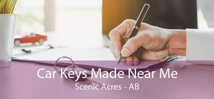 Car Keys Made Near Me Scenic Acres - AB