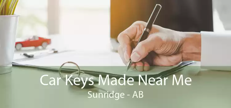 Car Keys Made Near Me Sunridge - AB