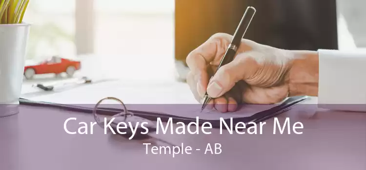Car Keys Made Near Me Temple - AB