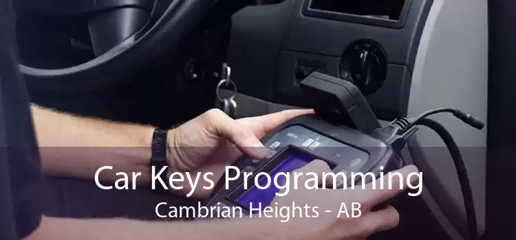 Car Keys Programming Cambrian Heights - AB