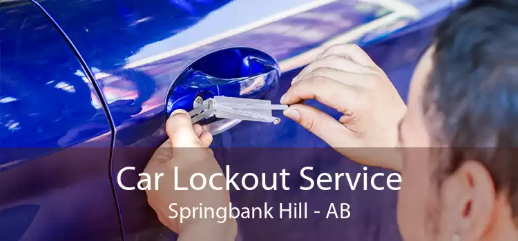 Car Lockout Service Springbank Hill - AB