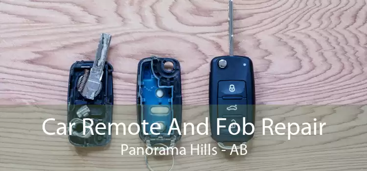 Car Remote And Fob Repair Panorama Hills - AB