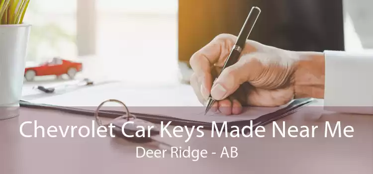 Chevrolet Car Keys Made Near Me Deer Ridge - AB