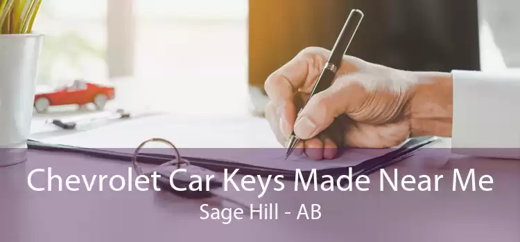 Chevrolet Car Keys Made Near Me Sage Hill - AB