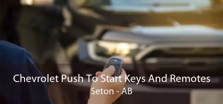Chevrolet Push To Start Keys And Remotes Seton - AB