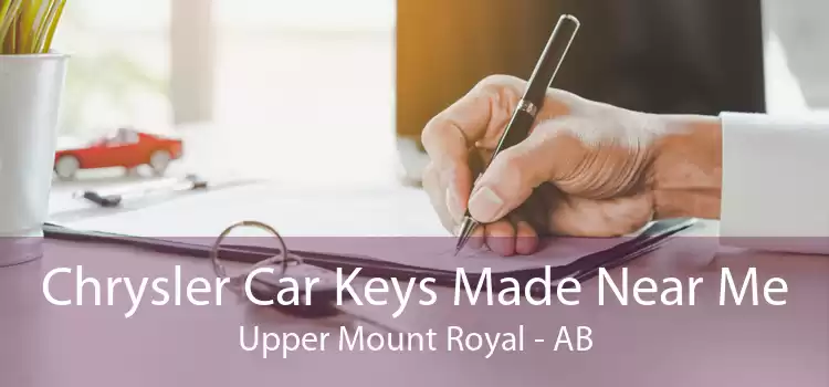 Chrysler Car Keys Made Near Me Upper Mount Royal - AB