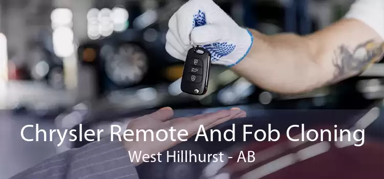 Chrysler Remote And Fob Cloning West Hillhurst - AB