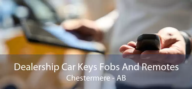 Dealership Car Keys Fobs And Remotes Chestermere - AB
