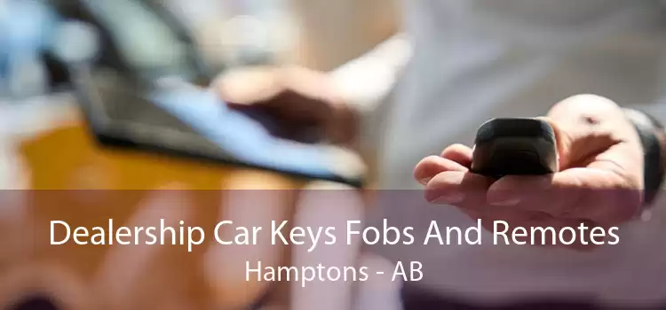Dealership Car Keys Fobs And Remotes Hamptons - AB