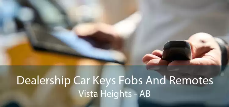 Dealership Car Keys Fobs And Remotes Vista Heights - AB
