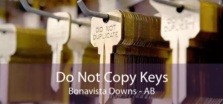 Do Not Copy Keys Bonavista Downs - AB