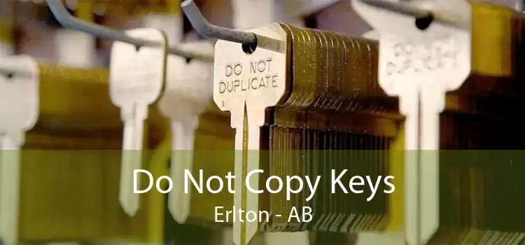 Do Not Copy Keys Erlton - AB