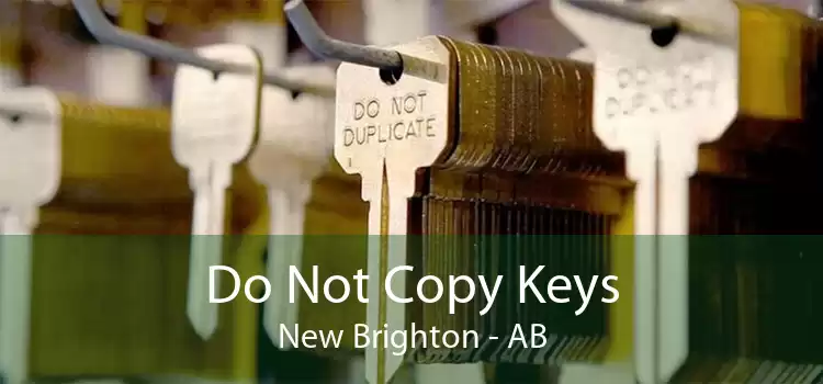 Do Not Copy Keys New Brighton - AB