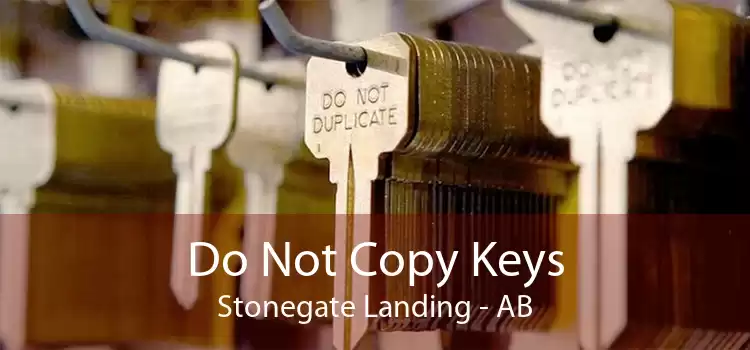 Do Not Copy Keys Stonegate Landing - AB