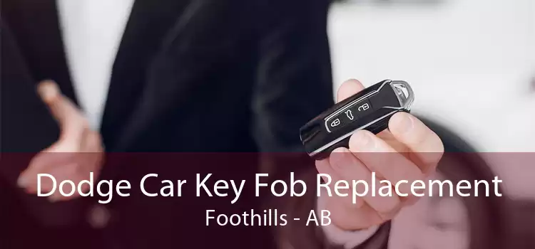 Dodge Car Key Fob Replacement Foothills - AB
