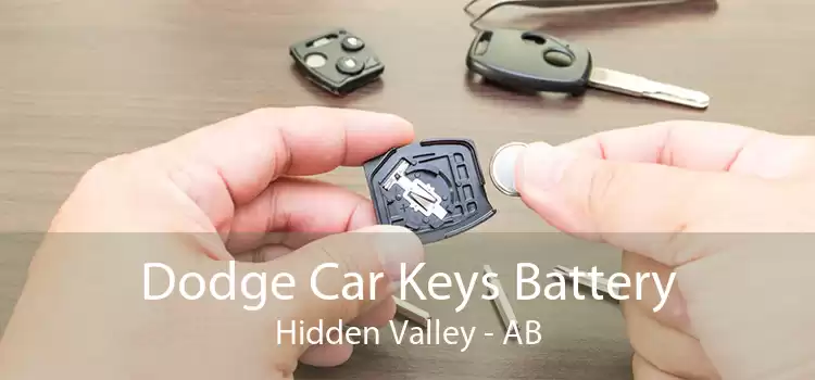Dodge Car Keys Battery Hidden Valley - AB
