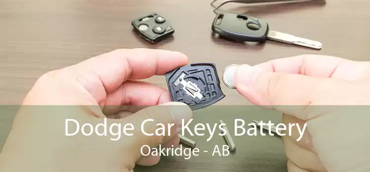 Dodge Car Keys Battery Oakridge - AB
