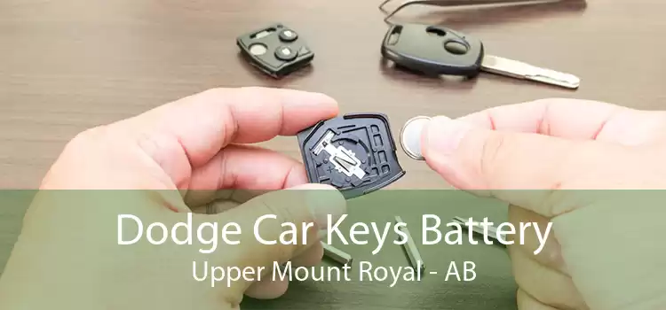 Dodge Car Keys Battery Upper Mount Royal - AB