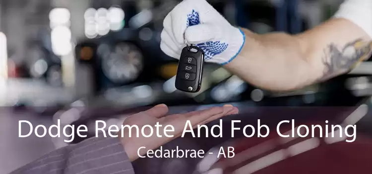 Dodge Remote And Fob Cloning Cedarbrae - AB