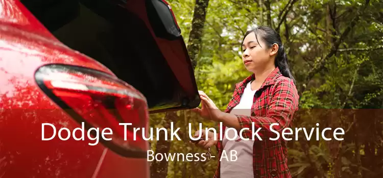 Dodge Trunk Unlock Service Bowness - AB