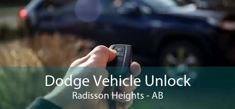 Dodge Vehicle Unlock Radisson Heights - AB