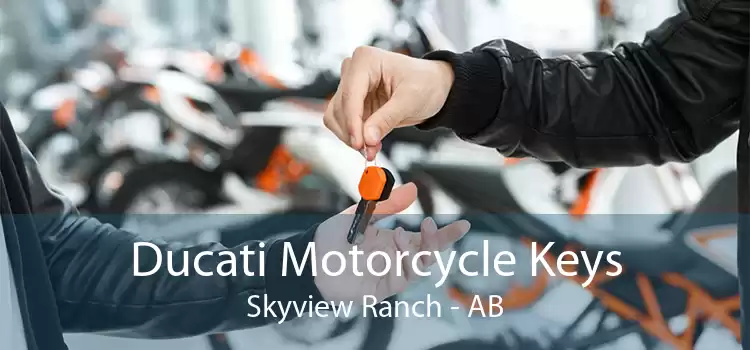 Ducati Motorcycle Keys Skyview Ranch - AB