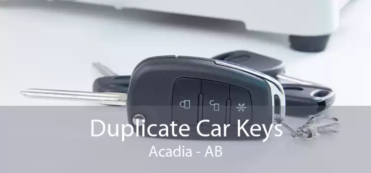 Duplicate Car Keys Acadia - AB