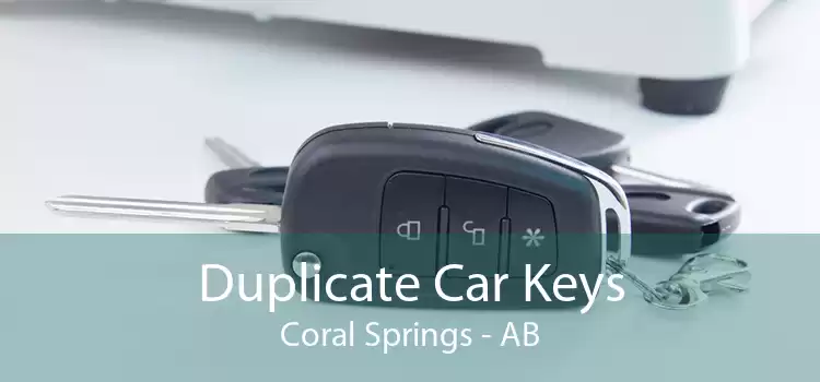 Duplicate Car Keys Coral Springs - AB