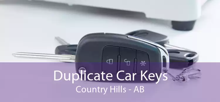 Duplicate Car Keys Country Hills - AB