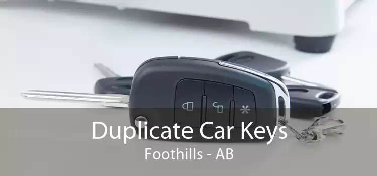 Duplicate Car Keys Foothills - AB
