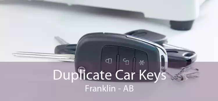 Duplicate Car Keys Franklin - AB