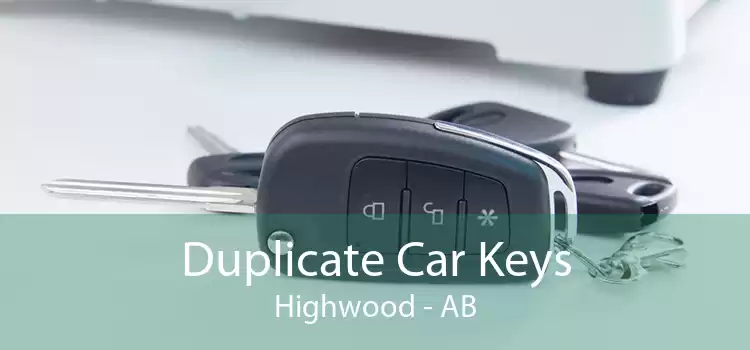 Duplicate Car Keys Highwood - AB