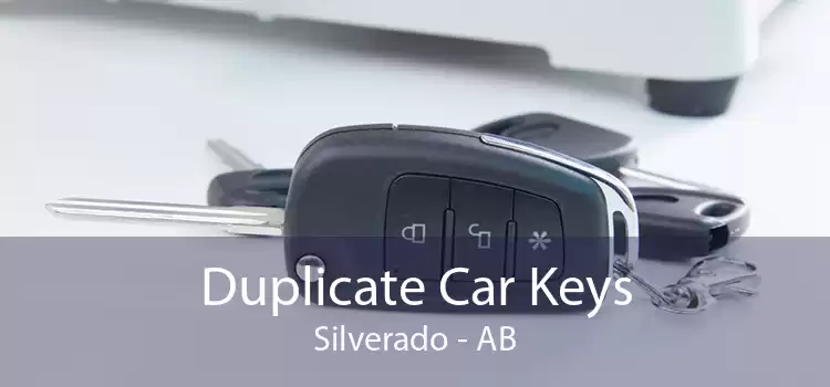 Duplicate Car Keys Silverado - AB