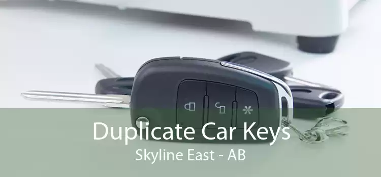 Duplicate Car Keys Skyline East - AB