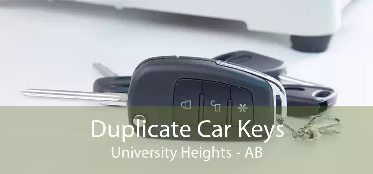 Duplicate Car Keys University Heights - AB