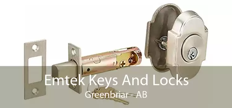 Emtek Keys And Locks Greenbriar - AB