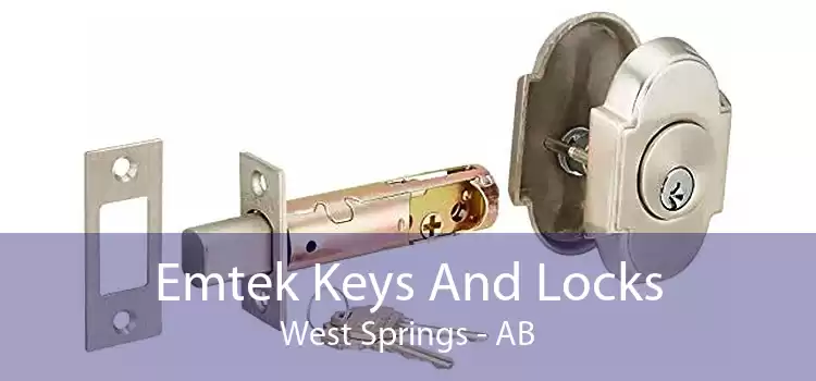 Emtek Keys And Locks West Springs - AB