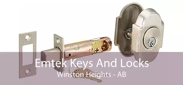 Emtek Keys And Locks Winston Heights - AB