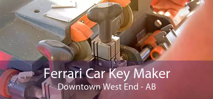Ferrari Car Key Maker Downtown West End - AB