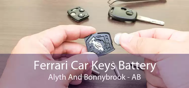 Ferrari Car Keys Battery Alyth And Bonnybrook - AB