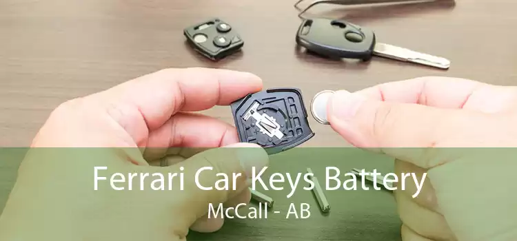 Ferrari Car Keys Battery McCall - AB