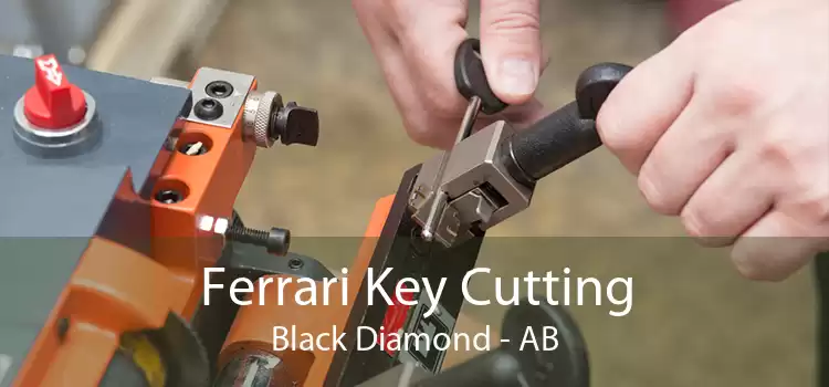 Ferrari Key Cutting Black Diamond - AB