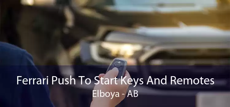 Ferrari Push To Start Keys And Remotes Elboya - AB