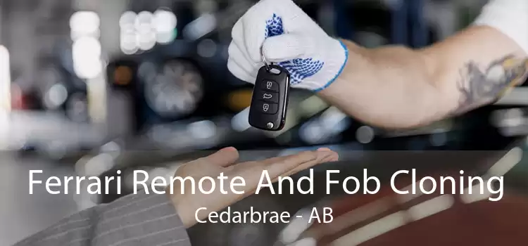 Ferrari Remote And Fob Cloning Cedarbrae - AB